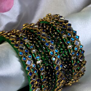Bridal Bangles -silk thread Bangles -Glass Bangles