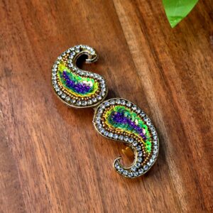 Hair Clips -Green Mango