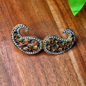 Hair Clips -Red Mango