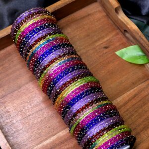 Glass Bangles-Valakapu Set