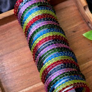 Valakapu set glass bangle