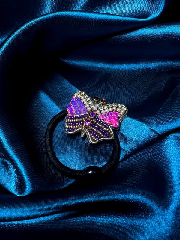 Butterfly hair tie for girls – stylish and elegant accessory