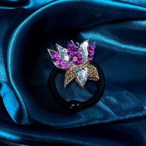 Hair tie -Lotus