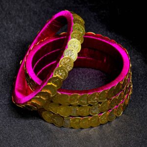 Silk Thread - Coin Bangles
