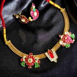 Namam jewellery set with traditional South Indian design