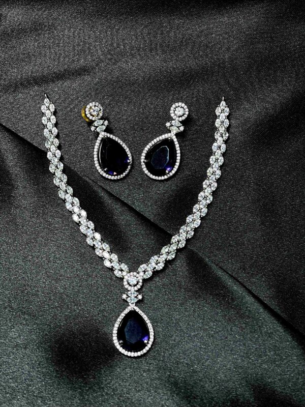 Elegant purple gemstone with faceted cut and vibrant shine