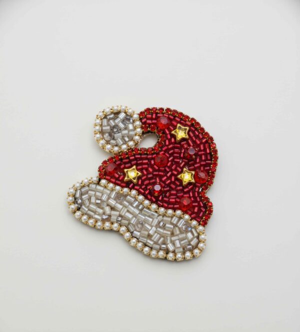 Christmas Santa Hat Brooch Christmas Santa Hat Brooch