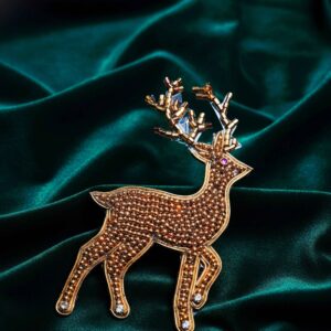 Golden Deer Shirt  Brooch -single piece