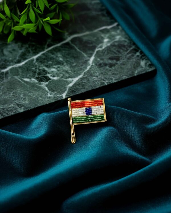 Indian Flag Brooch Indian Flag Brooch
