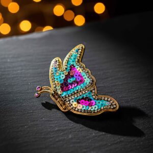Saree Pin - Butterfly hair Accessories (single piece)