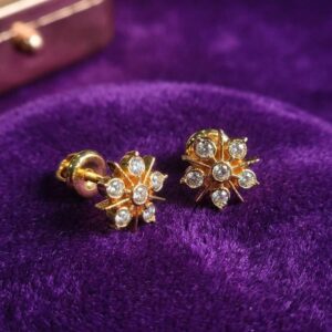 Flower earring