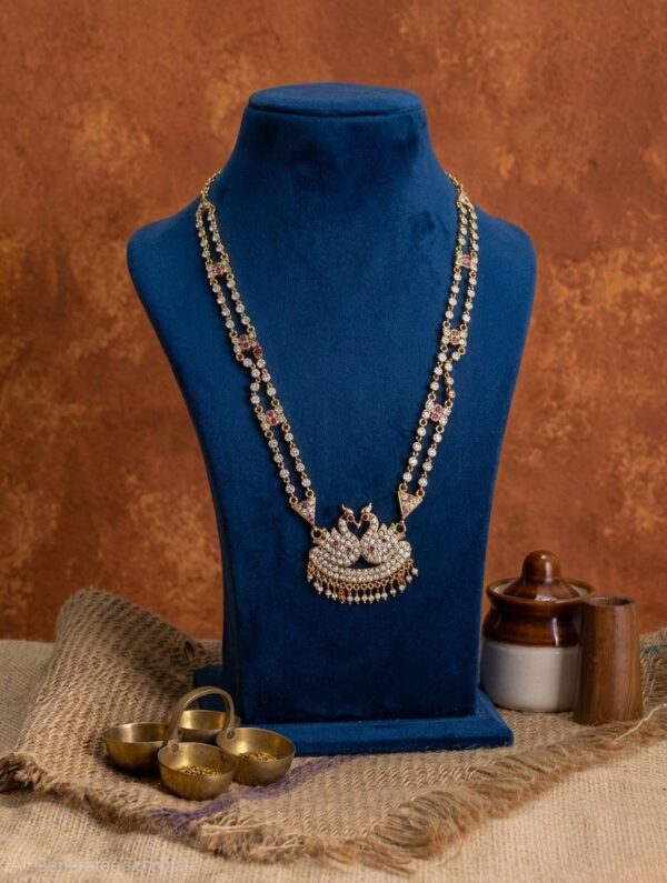 Gold Layered Peacock Necklace (2) Gold Layered Peacock Necklace (2)
