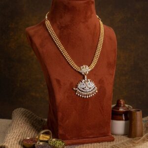 Golden Royal Swan Stone Jewellery